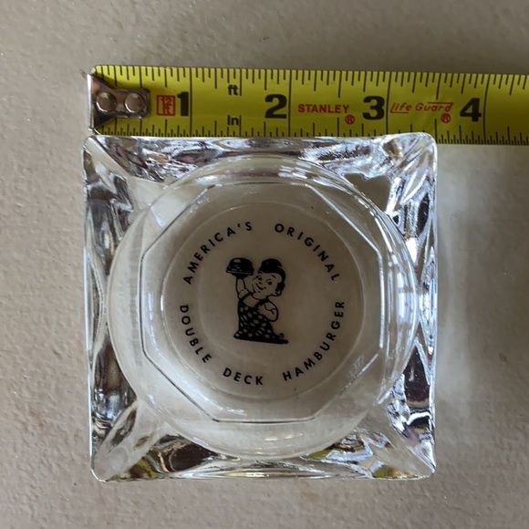 Big Boy Other Vintage Glass Big Boy Ashtray Poshmark